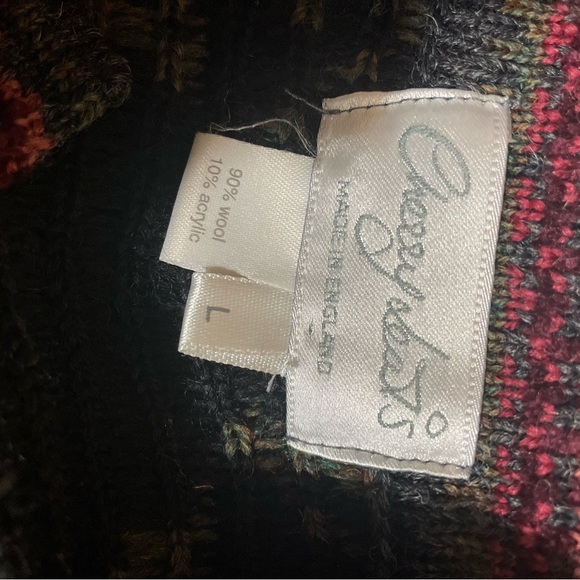 Vintage Wool Fair Isle Button Down Sweater - Picture 5 of 5